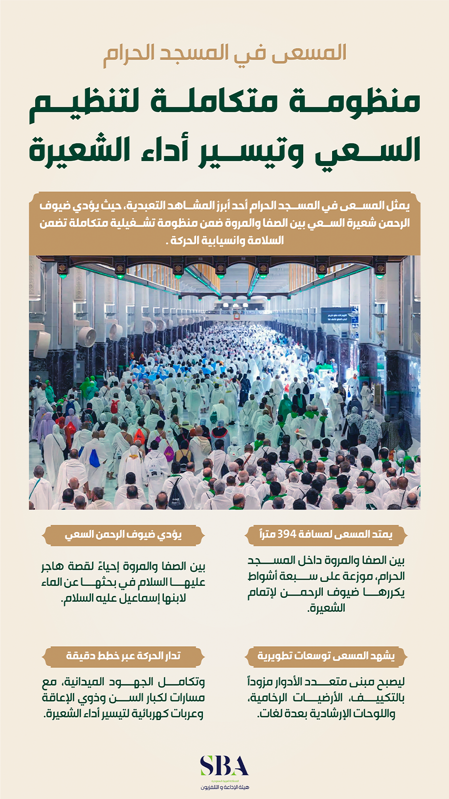 المسعى في المسجد الحرام